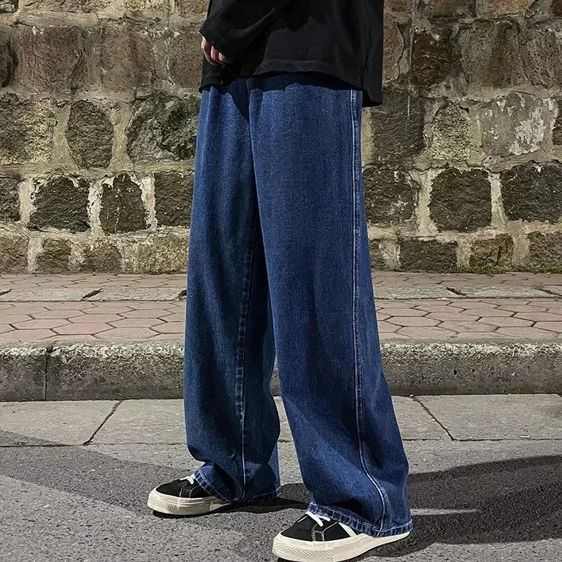 Washed Wide Denim