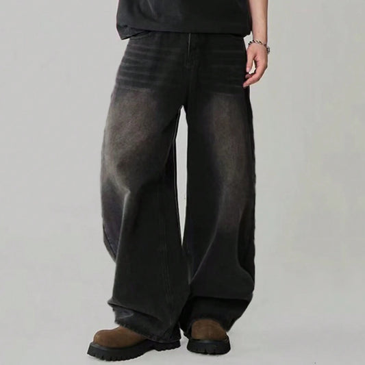 Washed Baggy Denim