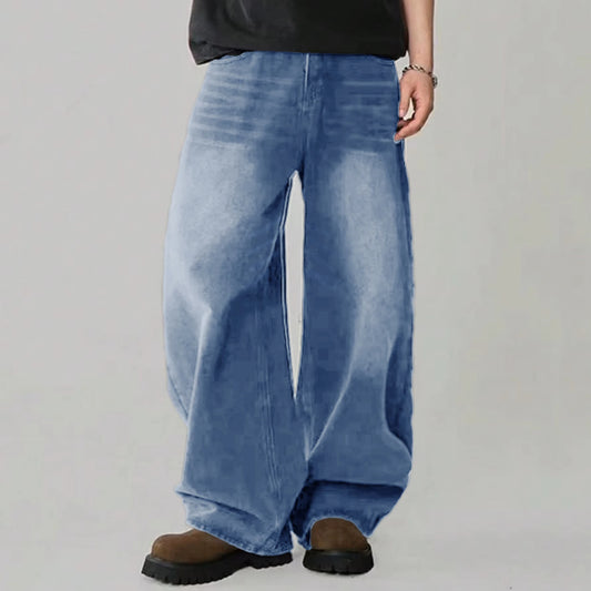Washed Baggy Denim